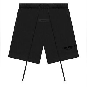 Essentials Men's Athletic Shorts in Black